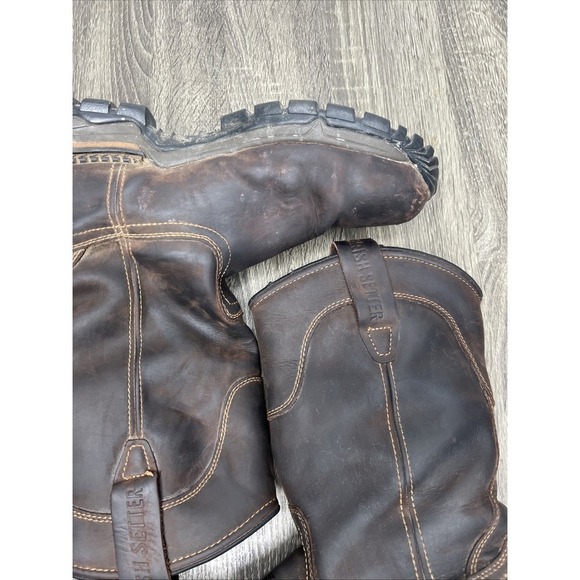 RED WING Irish Setter Pull On Leather Work Boots Mens 10D Steel Safety Toe 83906 main image 8